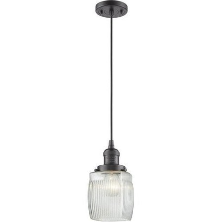 INNOVATIONS LIGHTING One Light Mini Pendant 201C-OB-G302